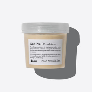 Products: Davines - Essential NOUNOU Conditioner Three Hairdressing