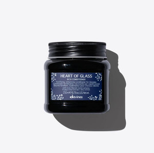 Products: Davines - Heart of Glass Rich Conditioner Three Hairdressing