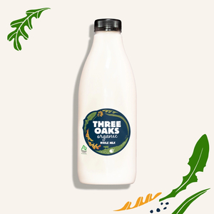 Town Milk - Pasteurised Whole Milk Three Oaks Organic