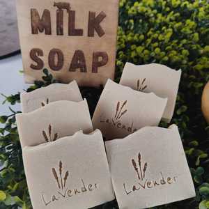 Products: Handmade Organic Milk Soap 100gm bar Three Oaks Organic