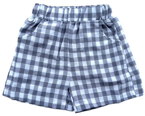 Products: Check Linen Short Three Sisters