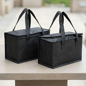 2pcs Large Insulated Food Bag Picnic Basket