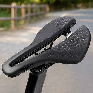 Waterproof Hollow Bicycle Seat Cushion Breathable Shock-Absorbing Saddle