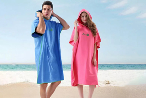 Swim: Towel Poncho Dry Robe