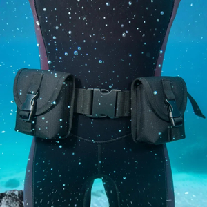 2pcs Scuba Diving Weight Pocket Pouch
