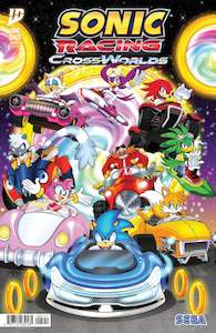 Idw Publishing: Sonic The Hedgehog: Sonic Racing Crossworlds Variant B (Mack)