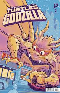 Teenage Mutant Ninja Turtles X Godzilla #2 Variant B (Ba)