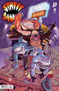Idw Publishing: Street Sharks #4 Variant B (Federici)