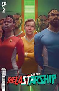 Idw Publishing: Star Trek: The Last Starship #3 Variant B (Rahzzah)