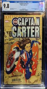 Graded Comics: Graded Comic - Captain Carter #1 (05/22 CGC 9.8)