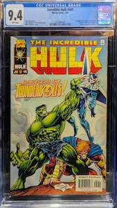 Graded Comics: Graded Comic - The Incredible Hulk #449 (01/97 CGC 9.4)