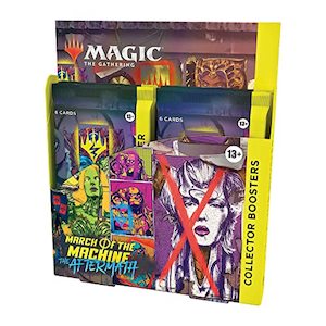 kogan: 45642: Magic: The Gathering March of the Machine: The Aftermath Collector Booster Box 12 Packs 72 Magic Cards