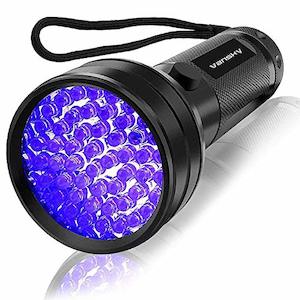 Vansky 51 LED Blacklight UV Flashlight for Detecting Pet Urine, Dry Stains, Bed &hellip;