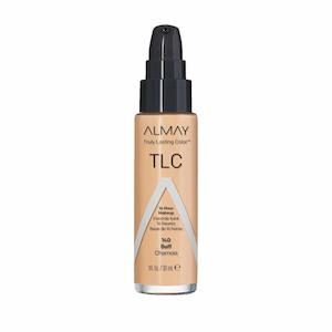 Beauty Health: Almay Truly Lasting Color Liquid Makeup Foundation, Long-Lasting Natural Finish with Vitamin E and Lemon Extract, Hypoallergenic, Cruelty Free, Fragrance Free, Dermatologist Tested, 1oz (No.140 Buff)
