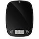 Digital Kitchen Scale with Weight in Grams and Ounces (Black Glass)