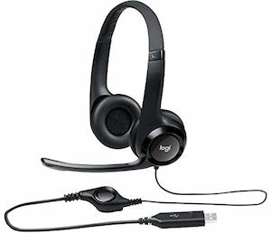 Computer Office: Logitech H390 Clearchat Comfort USB Headset (981-000014)