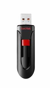 Computer Office: SanDisk 16GB Cruzer Glide USB 2.0 Flash Drive (SDCZ60-016G-B35)
