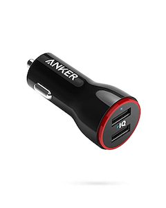 Automobiles Motorcyles: Anker Metal Dual USB Car Charger (24W, 4.8A)