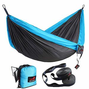 Honest Outfitters Single Hammock with Basic Straps, Portable Parachute Nylon (Gr&hellip;