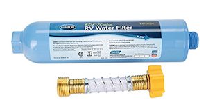 Camco TastePure RV/Marine Water Filter 40043 with Flexible Hose Protector (Prote&hellip;
