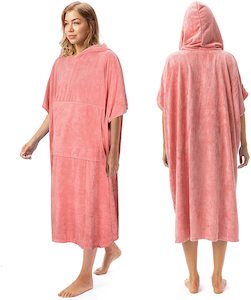 Surf Poncho Changing Towel Robe for Adults Men Women, Hooded Wetsuit Change Ponc&hellip;