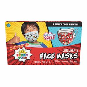 Toys Hobbies: Just Play Ryan's World Kids' Face Masks (14 Small, Ages 2-7)