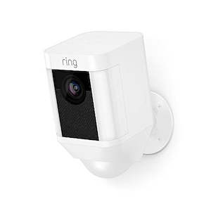 Wireless HD Security Camera with Built-In Two-Way Talk and Siren Alarm (Ring Spo&hellip;