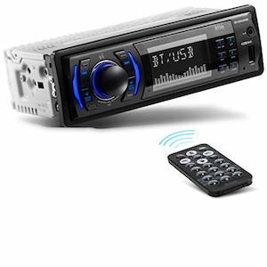 BOSS Audio Systems 616UAB Single-Din Car Stereo with LCD, Bluetooth Audio & Hand&hellip;