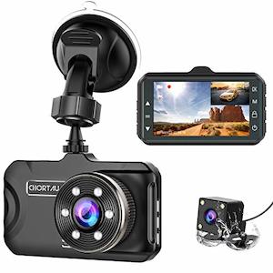 CHORTAU Dual Dash Cam [3 inch Front & Rear] Camera [Full HD/170°Wide Angle/Nigh&hellip;