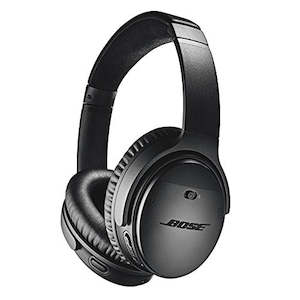 Headphones: Bose QuietComfort 35 II Wireless Bluetooth Noise-Cancelling Headphones with Alexa Voice Control (Black)