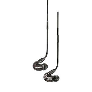 Shure SE215-K Professional Sound Isolating Earphones with Single Dynamic MicroDr&hellip;