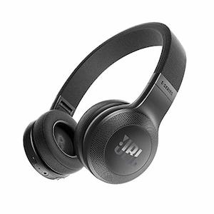 On Ear Headphones: JBL E45BT On-Ear Wireless Headphones, Black