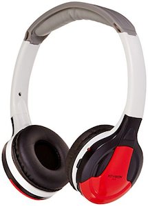 On Ear Headphones: XO Vision IR630R Universal Wireless Foldable Headphones (Red)