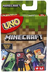 Games Accessories: Mattel UNO Minecraft Card Game (Basic Pack), Multicolor