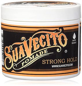 Suavecito 4oz Strong Hold Pomade (1 Pack) - Medium Shine, Flake-Free, Water-Base&hellip;