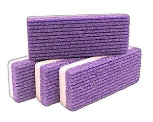 Foot Hand Nail Care: Love Pumice 2-in-1 Pumice Stone for Hands, Feet, and Body (4-Pack)