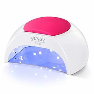 SUNUV 48W UV LED Nail Dryer Light for Gel Nail Polish Manicure, 4 Timer Setting &hellip;