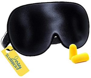 Jersey Slumber 100% Silk Sleep Mask - Comfy & Soft Eye Mask with Adjustable Stra&hellip;