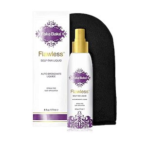 Fake Bake Flawless Self-Tanning Liquid (6 oz) with Professional Mitt for Easy Ap&hellip;