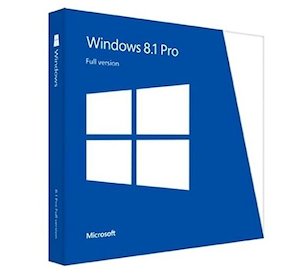 Software: Windows 8.1 Pro Full Version (Microsoft)