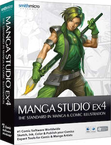 Software: Art software [Serial Code Included]
Manga Studio EX 4 Art Software with Serial Code (Digital Download)