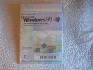 Software: Microsoft Windows 98 First Edition
