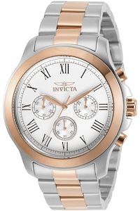 Watches: Invicta Men's 21660 Specialty Analog Display Swiss Quartz Two Tone Watch