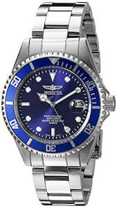Watches: Invicta Men's 9204OB Pro Diver Analog Display Quartz Silver Watch
