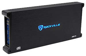Multichannel Amplifiers: Rockville dB45 3200W 4-Channel Car Amplifier (800W RMS Power Output)