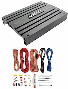 Pyramid PB918 2000W 2-Channel Car Audio Power Amplifier and Soundstorm AKS8 8 Ga&hellip;