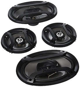 Pioneer TS-165P and TS-695P Car Audio Component Speaker Set (2 Pairs, 200W 6.5" &hellip;