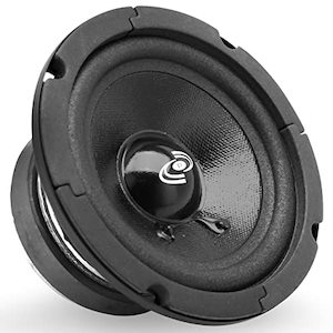 Pyle PDMR5 5" 200W Peak High Performance Mid-Range Car Speaker with 15 Oz Magnet&hellip;
