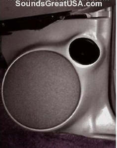 Kick Panel Enclosures: Q-Logic QL-K1011C-12 Dark Blue Q-Form Kick Panel for 1978-1988 Chevrolet, Oldsmobile, Pontiac & Buick Cars