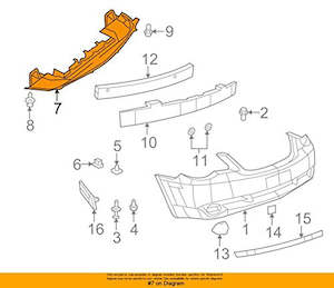 Genuine Chrysler Panel-Closeout (Part No. 5116034AC)